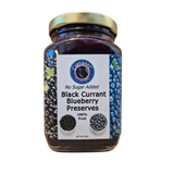 Black Currant & Blueberry Preserves (no sugar added)