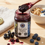Black Currant & Blueberry Preserves (no sugar added)