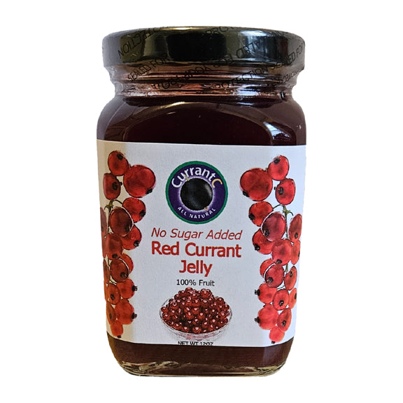 Red Currant Jelly (no sugar added)