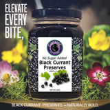 Black Currant Preserves (no sugar added)