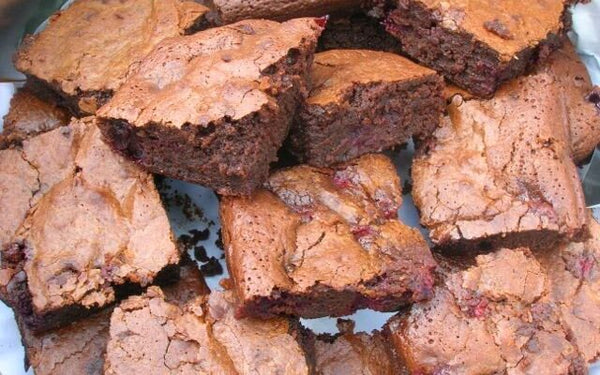 Black Currant Brownies