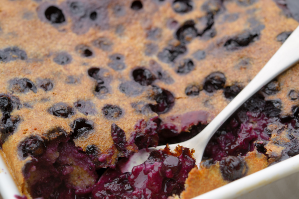 Black & Red Currant Gluten Free Clafouti