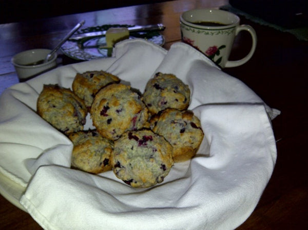 The Currant Farm’s Black Currant Muffins