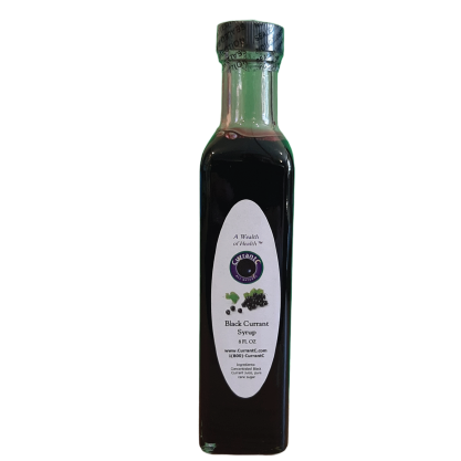 All Natural Black Currant Syrup