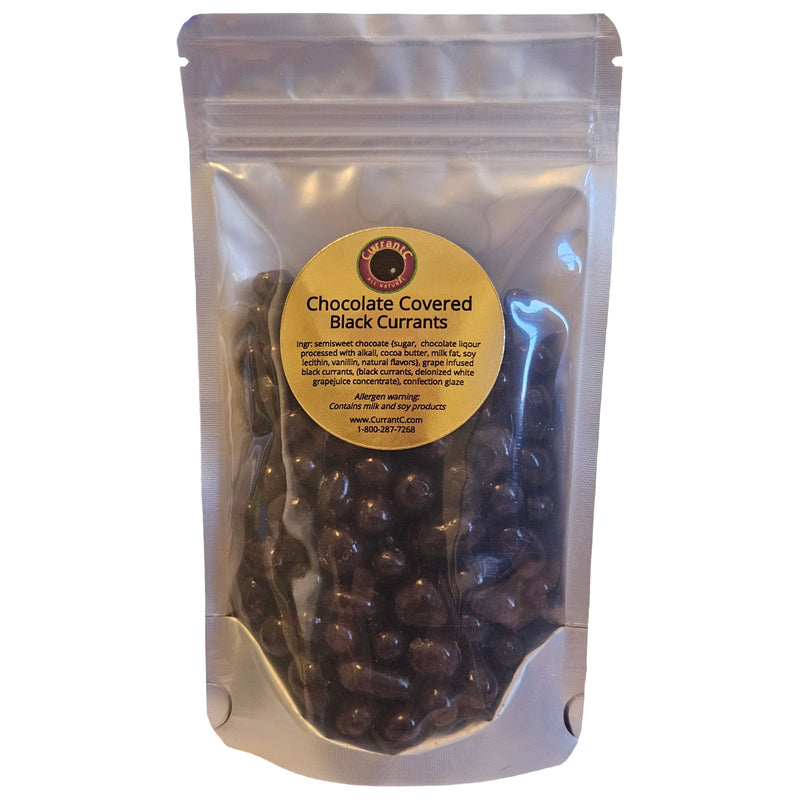 Chocolate Covered Dried Black Currants